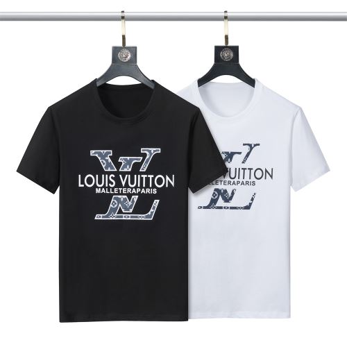 2022新作 ルイ ヴィトンブランドスーパーコピー 半袖Tシャツ ラウンドネック 個性的なデザ オリジナル 通気性に優れた 2色可選 乾きやすい