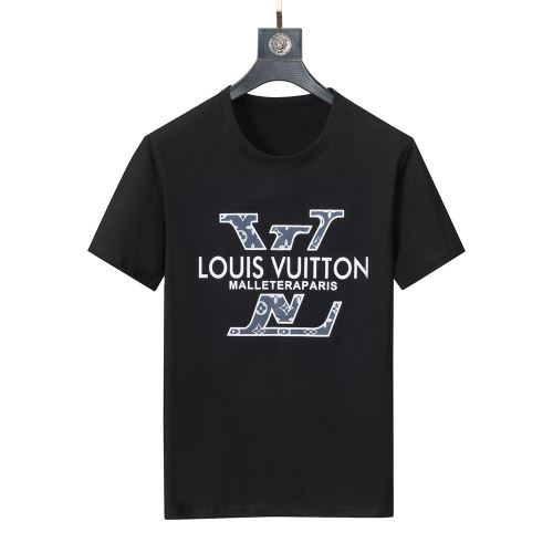 2022新作 ルイ ヴィトンブランドスーパーコピー 半袖Tシャツ ラウンドネック 個性的なデザ オリジナル 通気性に優れた 2色可選 乾きやすい