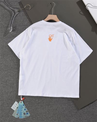 Off-White オフホワイト 2色可選 海外セレブ愛用 2022新作 半袖Tシャツ 気軽にカジュアルに使える プリント 収縮性のある オフホワイトスーパーコピー 激安