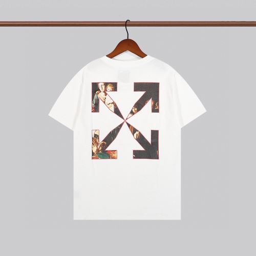オフホワイトコピーブランド 縦には伸びにくい ランキング1位 Off-White オフホワイト 2022新作 Tシャツ 2色可選 プリント 吸汗性に優れ