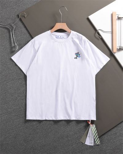 2022新作 2色可選 半袖Tシャツ デザイン性の高い オフホワイト偽物ブランド 利便性に優れ オリジナル 収縮性のある Off-White オフホワイト