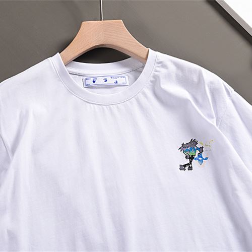 2022新作 2色可選 半袖Tシャツ デザイン性の高い オフホワイト偽物ブランド 利便性に優れ オリジナル 収縮性のある Off-White オフホワイト