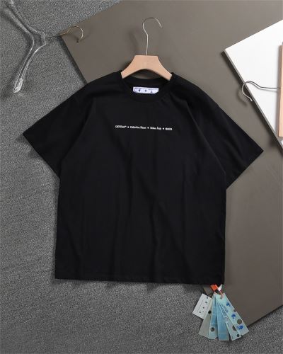 長く愛用できる クールビズ 半袖Tシャツ 2色可選 Off-White オフホワイト バリエーションに富む 2022新作 着回し度抜群 オフホワイトブランド コピー