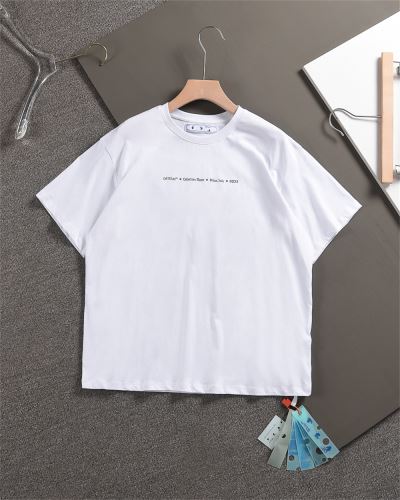 長く愛用できる クールビズ 半袖Tシャツ 2色可選 Off-White オフホワイト バリエーションに富む 2022新作 着回し度抜群 オフホワイトブランド コピー