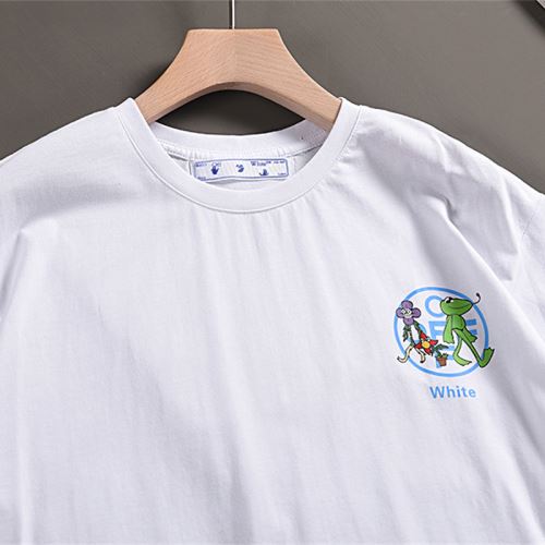 Off-White オフホワイト 2022新作 自分らしいスタイリング 流通限定モデル Tシャツ 2色可選 オフホワイトスーパーコピー 気軽にカジュアルに使える