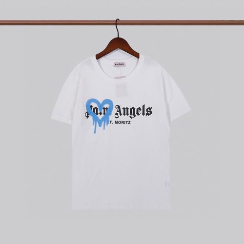 2022新作 パーム・エンジェルス Palm Angels 2色可選 パーム・エンジェルス ブランド コピー 半袖Tシャツ 最安値に挑戦 ラウンドネック プリント