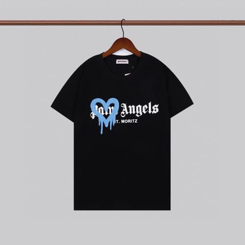 2022新作 パーム・エンジェルス Palm Angels 2色可選 パーム・エンジェルス ブランド コピー 半袖Tシャツ 最安値に挑戦 ラウンドネック プリント