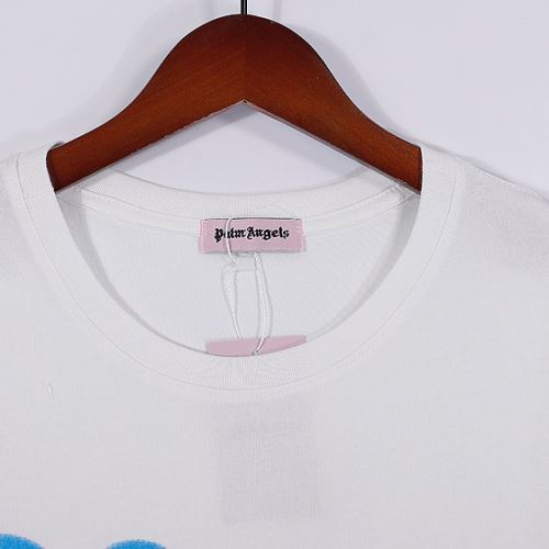2022新作 パーム・エンジェルス Palm Angels 2色可選 パーム・エンジェルス ブランド コピー 半袖Tシャツ 最安値に挑戦 ラウンドネック プリント