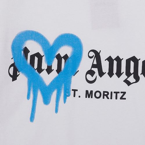 2022新作 パーム・エンジェルス Palm Angels 2色可選 パーム・エンジェルス ブランド コピー 半袖Tシャツ 最安値に挑戦 ラウンドネック プリント