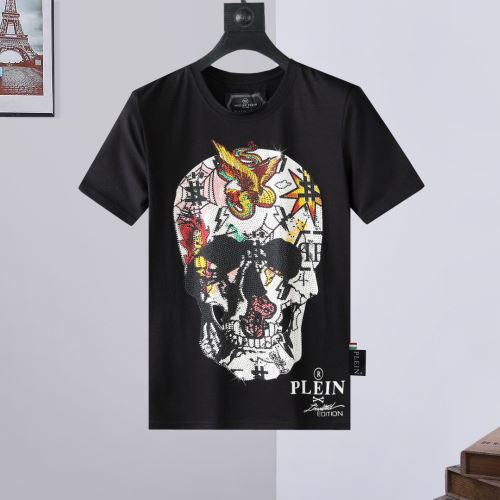 個性的なデザ 半袖Tシャツ 2色可選 フィリッププレインスーパーコピー 自分らしいスタイリング 収縮性のある フィリッププレイン PHILIPP PLEIN 2022新作