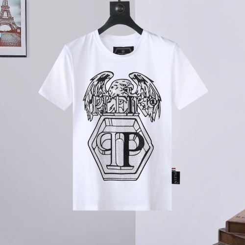 クールビズ 2022新作 フィリッププレインコピーブランド 吸汗性に優れ フィリッププレイン PHILIPP PLEIN しわになりにくい 海外セレブ愛用 Tシャツ 2色可選