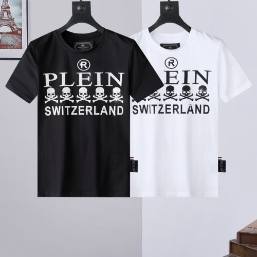 人気ブランド プリント 快適な着心地 フィリッププレイン PHILIPP PLEIN 2022新作 2色可選 フィリッププレイン偽物ブランド 半袖Tシャツ 着回し度抜群