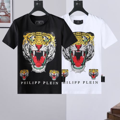 2022新作 快適な着心地 プリント 売れ筋のいい フィリッププレインブランド コピー 2色可選 半袖Tシャツ 収縮性のある フィリッププレイン PHILIPP PLEIN