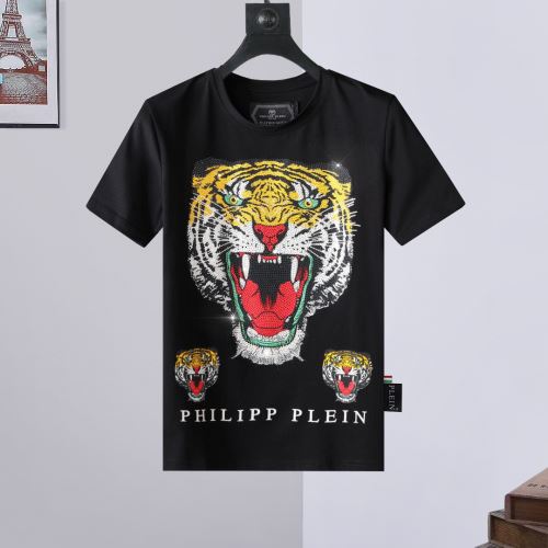 2022新作 快適な着心地 プリント 売れ筋のいい フィリッププレインブランド コピー 2色可選 半袖Tシャツ 収縮性のある フィリッププレイン PHILIPP PLEIN