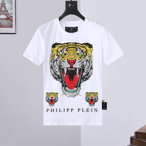 2022新作 快適な着心地 プリント 売れ筋のいい フィリッププレインブランド コピー 2色可選 半袖Tシャツ 収縮性のある フィリッププレイン PHILIPP PLEIN