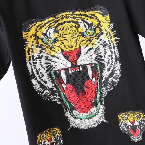 2022新作 快適な着心地 プリント 売れ筋のいい フィリッププレインブランド コピー 2色可選 半袖Tシャツ 収縮性のある フィリッププレイン PHILIPP PLEIN
