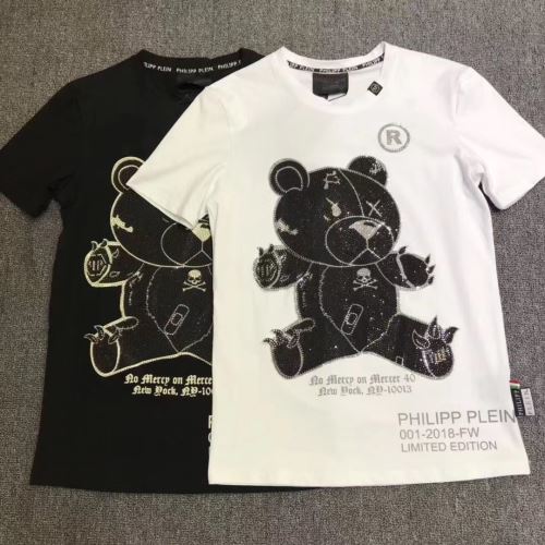スタイリッシュな印象 2022新作 フィリッププレイン PHILIPP PLEIN 可愛く上品な雰囲気 フィリッププレインブランド 偽物 通販 2色可選 半袖Tシャツ