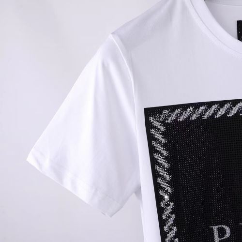 活用できるアイテム 細身のシルエット 2色可選 フィリッププレインスーパーコピー 激安 Tシャツ 2022新作 オリジナル フィリッププレイン PHILIPP PLEIN