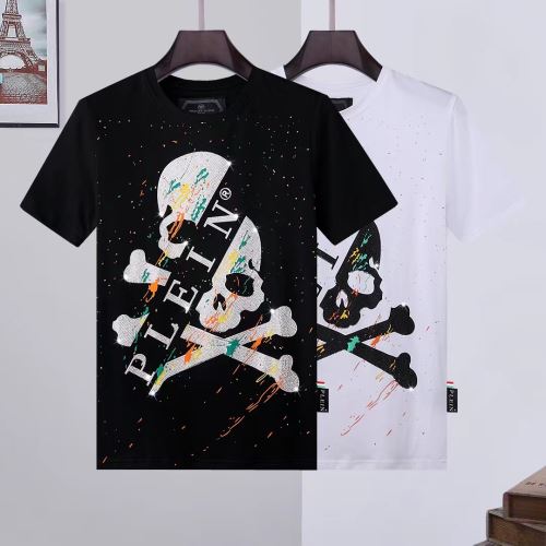 オリジナル 2022新作 プリント 半袖Tシャツ 自然な肌触り フィリッププレイン PHILIPP PLEIN 人気 ランキング フィリッププレインコピーブランド 2色可選
