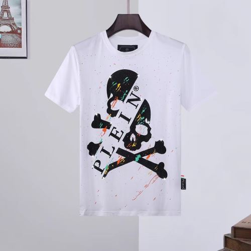 オリジナル 2022新作 プリント 半袖Tシャツ 自然な肌触り フィリッププレイン PHILIPP PLEIN 人気 ランキング フィリッププレインコピーブランド 2色可選