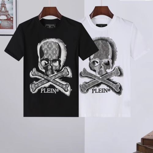フィリッププレイン PHILIPP PLEIN ファション性の高い Tシャツ 2色可選 フィリッププレイン偽物ブランド 2022新作 カッコいい印象を付ける