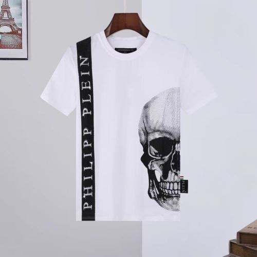 フィリッププレインブランドコピー 2022新作 しわになりにくい 半袖Tシャツ 人気販売中 フィリッププレイン PHILIPP PLEIN 優しいフィット感 2色可選