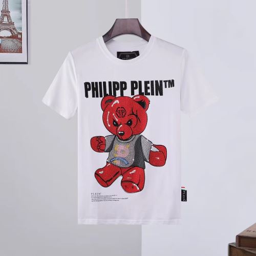 スタイリッシュな印象 2022新作 希少価値大！ラウンドネック Tシャツ 乾きやすい 2色可選 フィリッププレインコピー