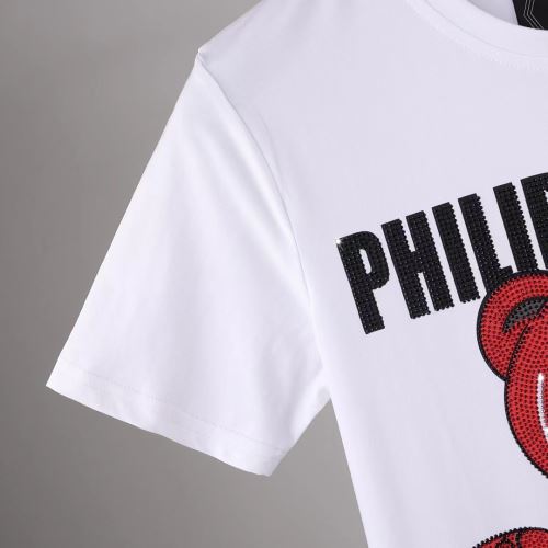 スタイリッシュな印象 2022新作 希少価値大！ラウンドネック Tシャツ 乾きやすい 2色可選 フィリッププレインコピー