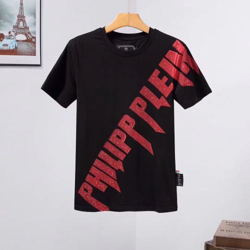 バリエーションに富む 2022新作 半袖Tシャツ 吸汗性に優れ シックスタイルに活躍 フィリッププレインスーパーコピー 代引 2色可選