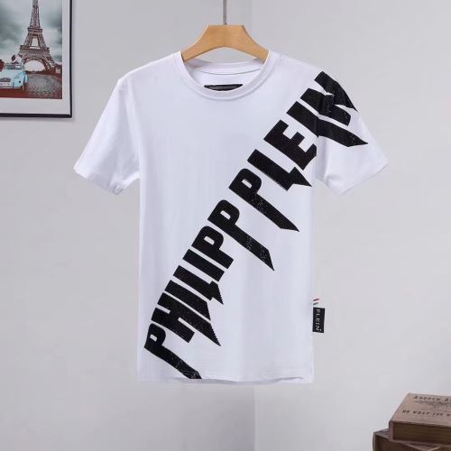 バリエーションに富む 2022新作 半袖Tシャツ 吸汗性に優れ シックスタイルに活躍 フィリッププレインスーパーコピー 代引 2色可選