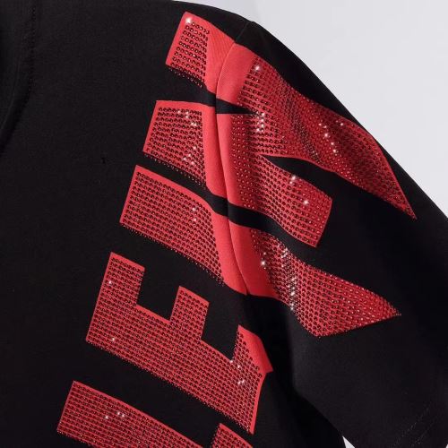 バリエーションに富む 2022新作 半袖Tシャツ 吸汗性に優れ シックスタイルに活躍 フィリッププレインスーパーコピー 代引 2色可選