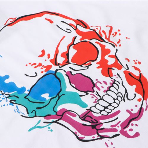 ラウンドネック 長く愛用できる 半袖Tシャツ 2色可選 フィリッププレインブランドスーパーコピー 2022新作 プリント