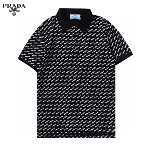 2022新作 プラダ PRADA 完成度の高い逸品 プラダブランド コピー 半袖ポロシャツ 2色可選 ボーダー 自然な肌触り デザイン性の高い