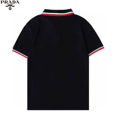 プラダ PRADA カッコいい印象を付ける ネックライン プラダコピー ブランド 2022新作 注目のアイテム 半袖ポロシャツ 2色可選 クールビズ