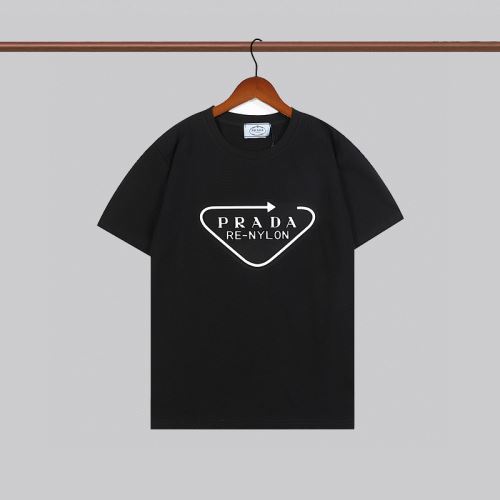 2022新作 プラダ PRADA Tシャツ 縦には伸びにくい バリエーションに富む プラダブランド コピー 3色可選 定番のアイテム