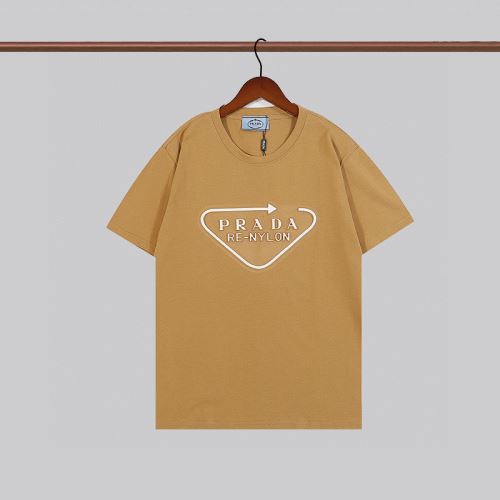 2022新作 プラダ PRADA Tシャツ 縦には伸びにくい バリエーションに富む プラダブランド コピー 3色可選 定番のアイテム