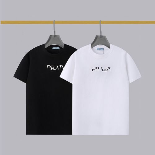 カジュアル 自分らしいスタイリング 肌に馴染みやすい 2022新作 プラダコピーブランド 2色可選 Tシャツ プラダ PRADA 今話題の最新作