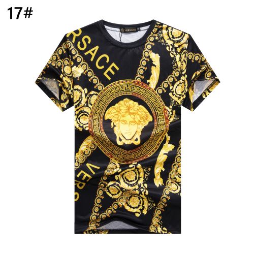 2色可選 カッコいい印象を付ける ヴェルサーチ偽物ブランド 今買い◎得 ヴェルサーチVERSACE 2022新作 Tシャツ 柔らかい手触り