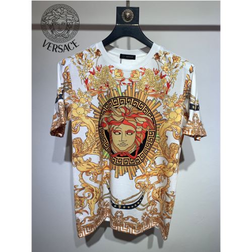 半袖Tシャツ 2022新作 選べる極上 ヴェルサーチスーパーコピー 激安 ラックスした雰囲気 クールビズ 快適な着心地