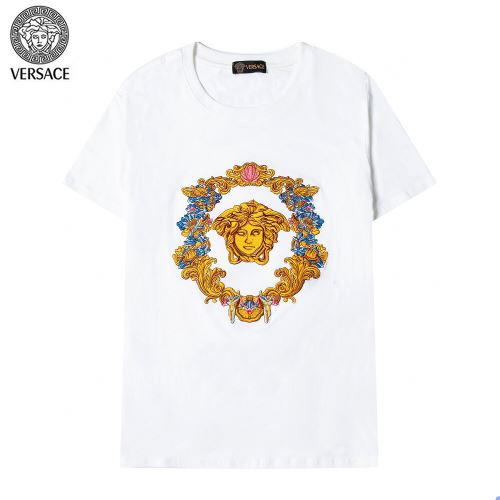 半袖Tシャツ 2色可選 ヴェルサーチスーパーコピー 2022新作 人気商品登場 レジャー 吸汗性に優れ