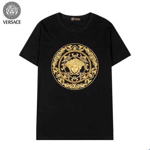 Tシャツ 2色可選 プリント 2022新作 縦には伸びにくい ヴェルサーチスーパーコピー 代引 存在感のある