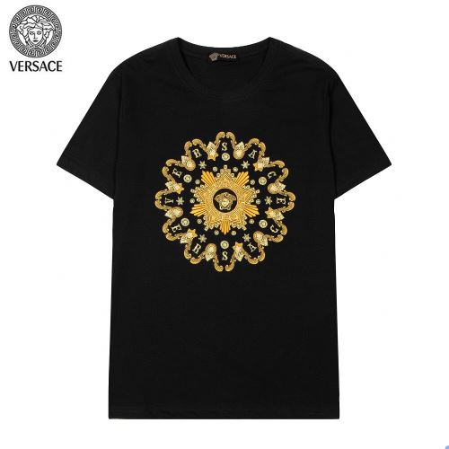 数に限りがある 2022新作 2色可選 半袖Tシャツ ヴェルサーチブランド コピー 優しいフィット感