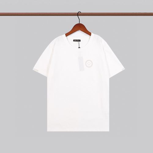 ファション性の高い ラウンドネック 半袖Tシャツ 2色可選 2022新作 ヴェルサーチブランド 偽物 通販
