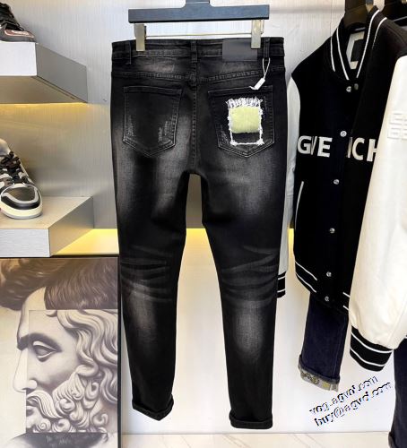 2022新作 魅力ファッション ジバンシー GIVENCHY デニムパンツ 生地結構伸びる ビンテージ感溢れる ジバンシィブランド 偽物 通販