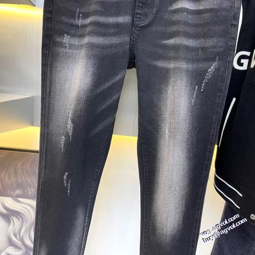 2022新作 魅力ファッション ジバンシー GIVENCHY デニムパンツ 生地結構伸びる ビンテージ感溢れる ジバンシィブランド 偽物 通販