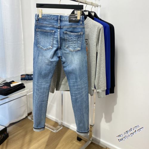 数に限りがある 2022新作 ジーンズ ジバンシー GIVENCHY バックポケット付 伸縮性のある ジバンシィ偽物ブランド 美脚 .美尻効果