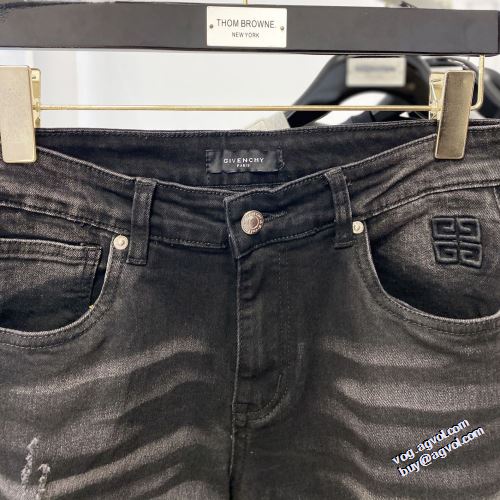 2022新作 履き心地バツグン デニムパンツ ジバンシー GIVENCHY ユーズド加工 ジバンシィブランド コピー 伸縮性のある 海外セレブ愛用