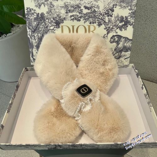 ショートマフラー 2色可選 ストライプ 持ち運びしやすい ディオール DIOR 2022新作 ディオールコピーブランド 優美なお出かけスタイル ネックウォーマー
