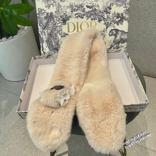 ショートマフラー 2色可選 ストライプ 持ち運びしやすい ディオール DIOR 2022新作 ディオールコピーブランド 優美なお出かけスタイル ネックウォーマー