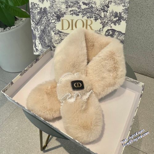 ショートマフラー 2色可選 ストライプ 持ち運びしやすい ディオール DIOR 2022新作 ディオールコピーブランド 優美なお出かけスタイル ネックウォーマー